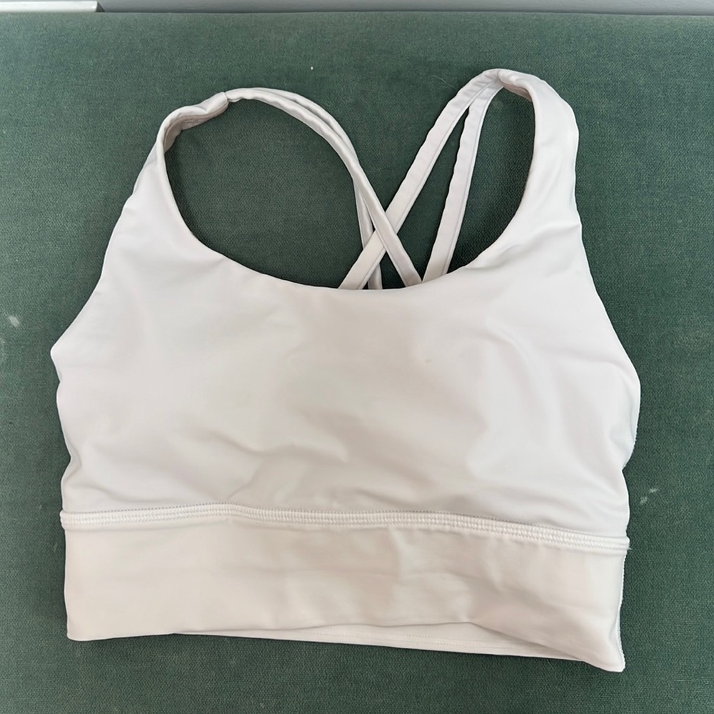 Lululemon white bra top